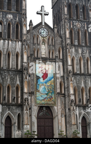 Die St. Josephs Kathedrale in Hanoi, Vietnam Stockfoto