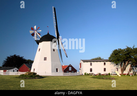 Arsdale Molle, Windmühle auf Bornholm, Dänemark Stockfoto