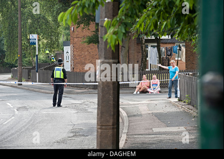 Bilder vom Nagel Bombardierung Tipton West Midlands Großbritannien 12. Juli 2013 Stockfoto