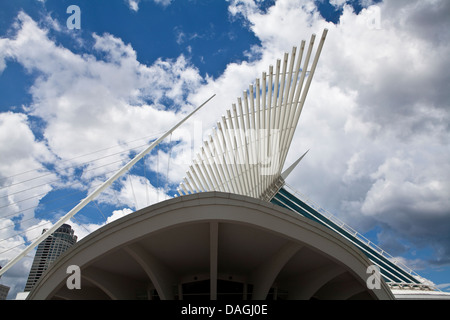 Das Milwaukee Art Museum (MAM) sieht in Milwaukee Stockfoto