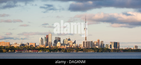 Skyline von Humber Bay Park, Toronto, Ontario, Kanada. Stockfoto