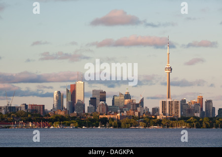 Skyline von Humber Bay Park, Toronto, Ontario, Kanada. Stockfoto