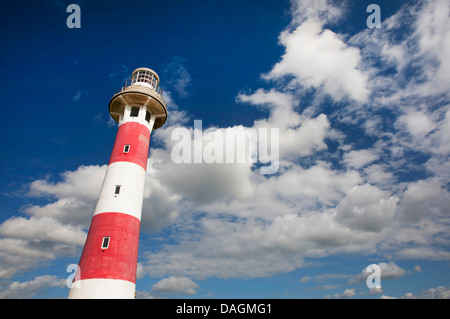 Leuchtturm in Nieuwpoort, Belgien, Nieuwpoort Stockfoto