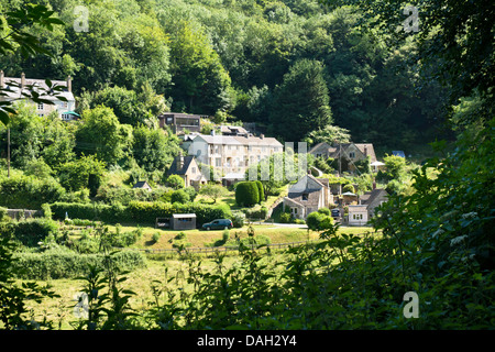 Elcombe in der Nähe von Slad ist ein kleines Dorf in den Cotswolds Gloucestershire England UK Stockfoto