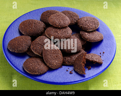 Schokolade Kühlbox cookies Stockfoto