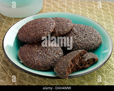 Schokolade Kühlbox cookies Stockfoto