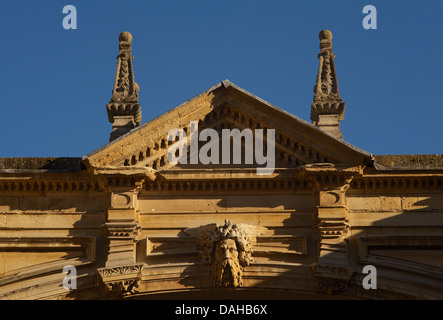 Neoklassische Architektur, York Street Bogen, Bath, Somerset, England Stockfoto