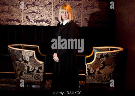 TV-Moderatorin Yvette Fielding Stockfoto
