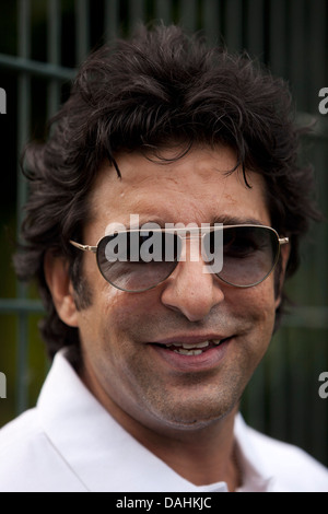 Wasim Akram Stockfoto