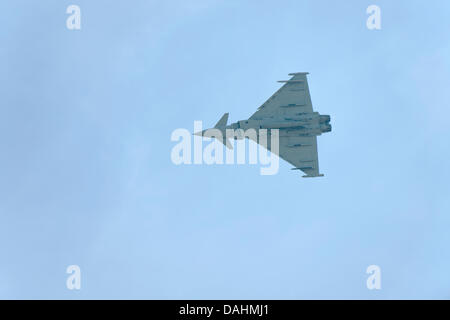 Taifun Strahl Kämpfer, RNAS Yeovilton Air display Stockfoto