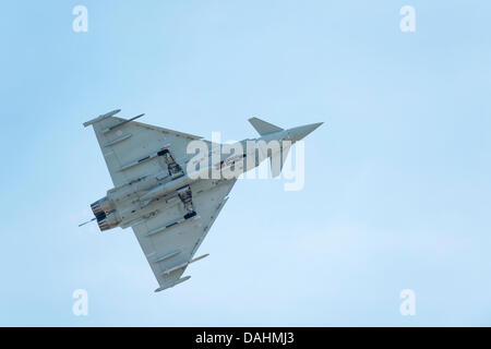 Taifun Strahl Kämpfer, RNAS Yeovilton Air display Stockfoto