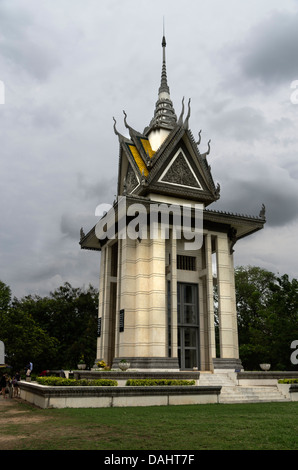 Tötung Feld Gedenkstätte Choeung Ek, Phnom Penh, Kambodscha Stockfoto