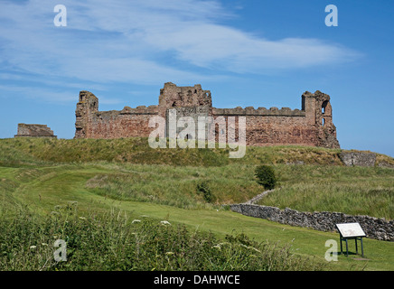 Tantallon Castle östlich von North Berwick in East Lothian, Schottland Stockfoto