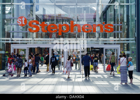 Der Eingang zum St. Stephens Shopping Centre in Kingston nach Hull UK Stockfoto