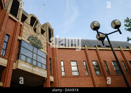 Die kombinierte Gerichtsstandort Gebäude im Stadtzentrum von Hull UK Stockfoto