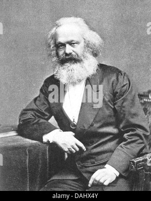 Karl Marx, Karl Heinrich Marx Stockfoto