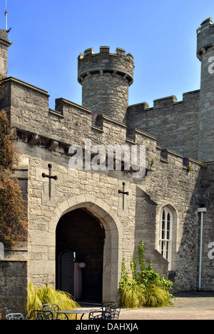 Bodelwyddan Burg in Denbighshire Nord-Wales Stockfoto