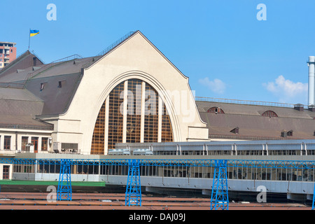 Kiew Central Railroad Station. Ukraine. Stockfoto