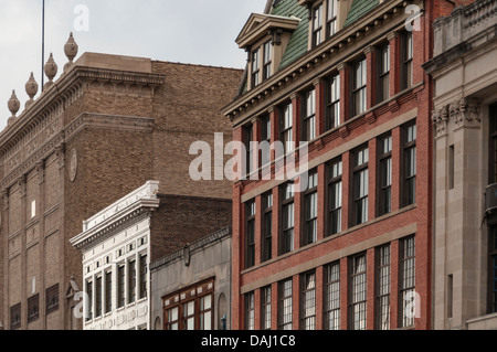 Die Innenstadt von Shreveport, Louisiana, Vereinigte Staaten von Amerika Stockfoto