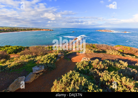 Fleurieu Peninsula Commodore Reserve Lookout Port Elliot Südaustralien Stockfoto