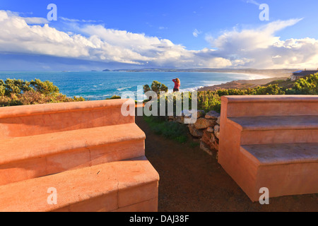 Fleurieu Peninsula Commodore Reserve Lookout Port Elliot Südaustralien Stockfoto