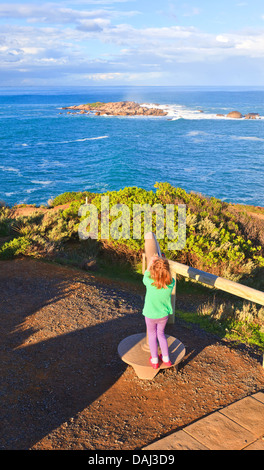 Fleurieu Peninsula Commodore Reserve Lookout Port Elliot Südaustralien Stockfoto