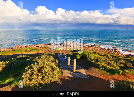 Fleurieu Peninsula Commodore Reserve Lookout Port Elliot Südaustralien Stockfoto