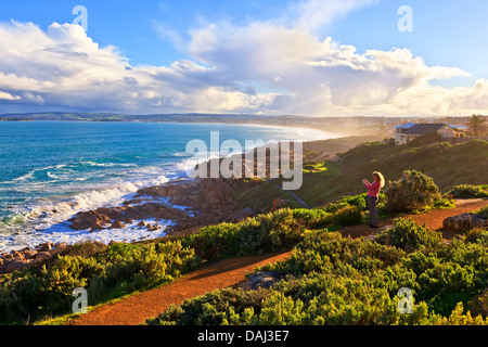 Fleurieu Peninsula Commodore Reserve Lookout Port Elliot Südaustralien Stockfoto