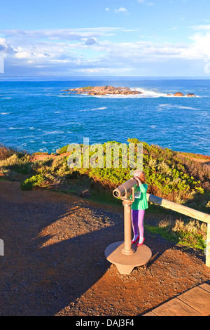 Fleurieu Peninsula Commodore Reserve Lookout Port Elliot Südaustralien Stockfoto