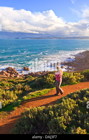 Fleurieu Peninsula Commodore Reserve Lookout Port Elliot Südaustralien Stockfoto