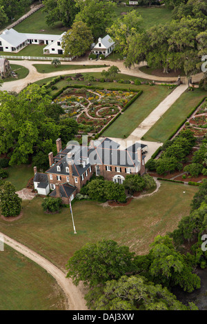 Boone Hall Plantage in Mount Pleasant, SC Stockfoto