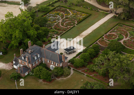 Boone Hall Plantage in Mount Pleasant, SC Stockfoto