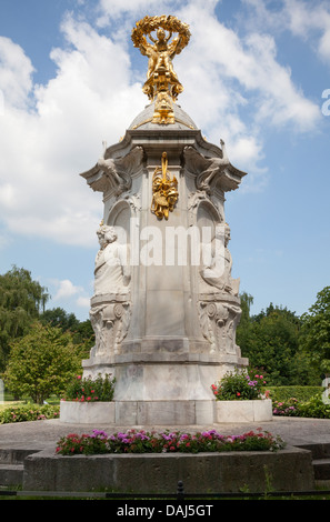 Tiergarten Komponist Memorial Statue - Beethoven-Haydn-Mozart, Berlin, Deutschland Stockfoto