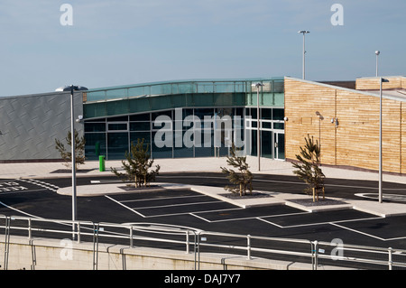 Porth Eirias Wassersportzentrum in Colwyn Bay North Wales Stockfoto