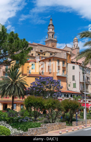 Menton an der Côte d ' Azur Stockfoto