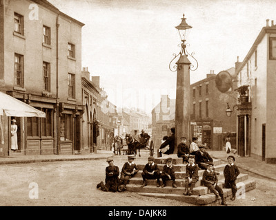 Cheadle Cross 1900 Stockfoto