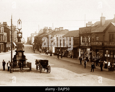 Heckmondwike frühen 1900er Jahren Stockfoto
