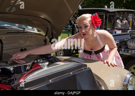 Didsbury Classic Car Show 2013 Stockfoto