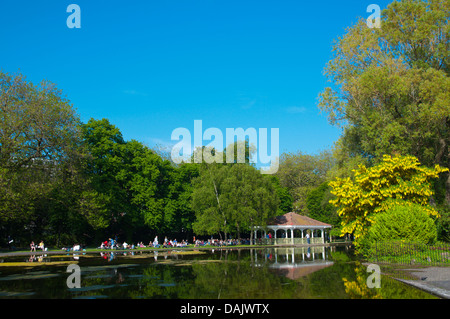 St. Stephens Green park (1663) Dublin Irland Mitteleuropa Stockfoto