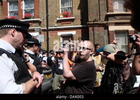 London, UK. 15. Juli 2013. Räumungen in Brixton, London Credit: Rachel Megawhat/Alamy Live-Nachrichten Stockfoto