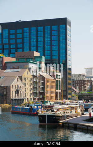 Grand Canal Docks in Ringsend Docklands ehemaligen Hafen Bereich Dublin Irland Mitteleuropa Stockfoto