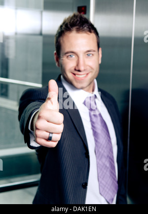 Daumen hoch Stockfoto