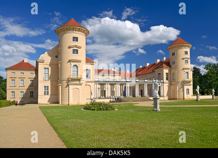 Schloss Rheinsberg, Brandenburg, Deutschland. Stockfoto