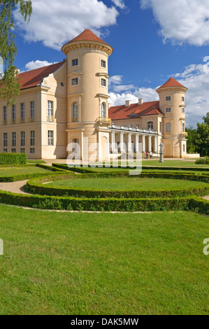 Schloss Rheinsberg, Brandenburg, Deutschland. Stockfoto