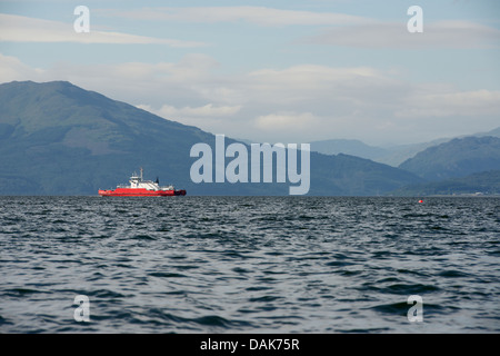 Gourock, Dunoon Fähre, Sound von Shuna, Firth of Clyde, Schottland. Stockfoto