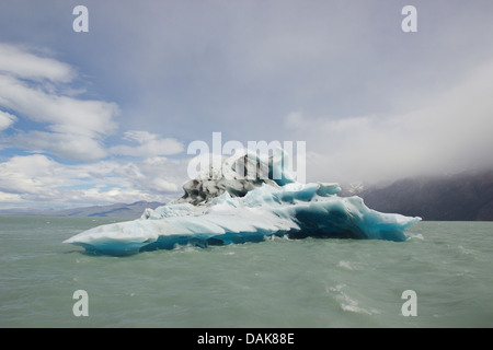 Eisberg im Lago Viedma, Chile, Patagonien, Anden, der Nationalpark Los Glaciares Stockfoto