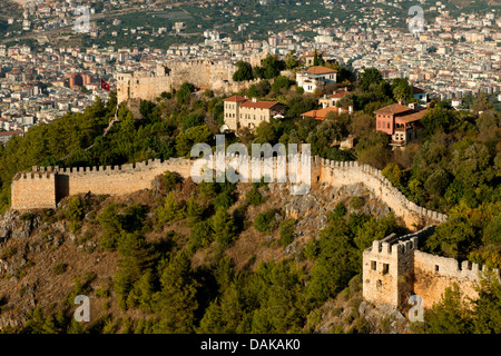 Ägypten, Provinz Antalya, Alanya, Nordbastion der Mittleren Festung von Alanya Stockfoto