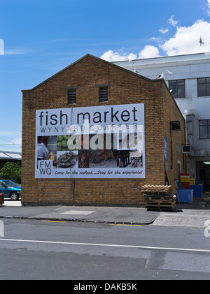 dh Wynyard Quarter AUCKLAND NEW ZEALAND Fischmarkt Gebäude Stockfoto