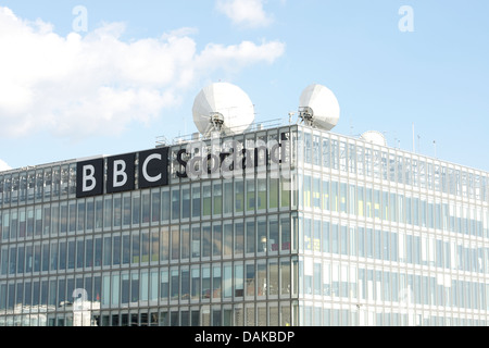 BBC Schottland Hauptquartier, Glasgow. Stockfoto