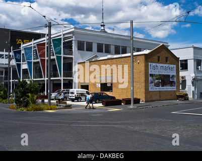 dh Wynyard Quarter AUCKLAND NEW ZEALAND Fischmarkt Gebäude Stockfoto